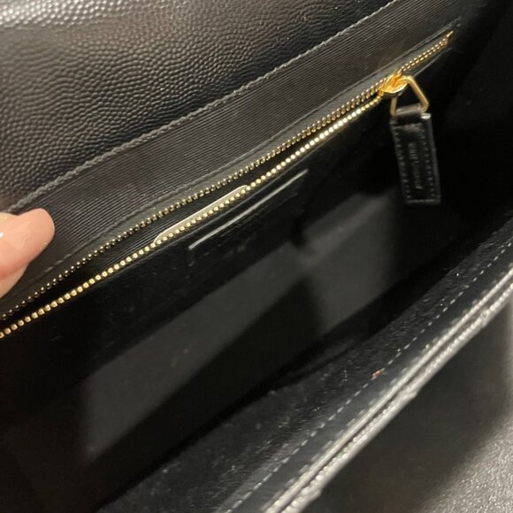 Saint Laurent Large Monogram Matelasse Envelope Shoulder Bag (JB1055) - Picture 10 of 13